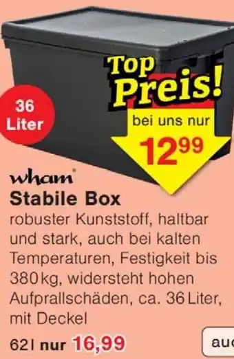 Jawoll wham Stabile Box Angebot