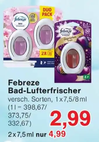 Jawoll Febreze Bad-Lufterfrischer Angebot