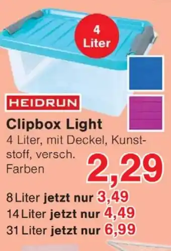 Jawoll HEIDRUN Clipbox Light Angebot