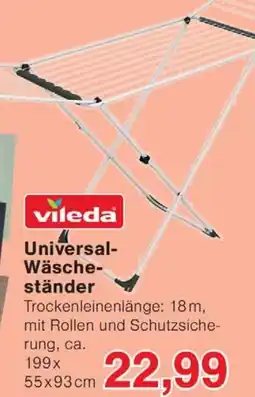 Jawoll vileda Universal- Wäsche- ständer Angebot