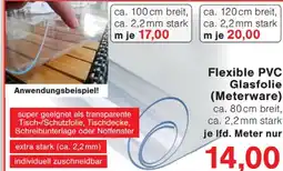 Jawoll Flexible PVC Glasfolie (Meterware) Angebot