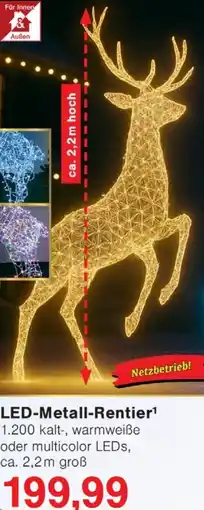 Jawoll LED-Metall-Rentier Angebot