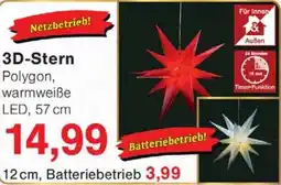 Jawoll 3D-Stern Angebot