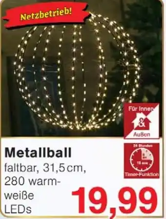 Jawoll Metallball Angebot