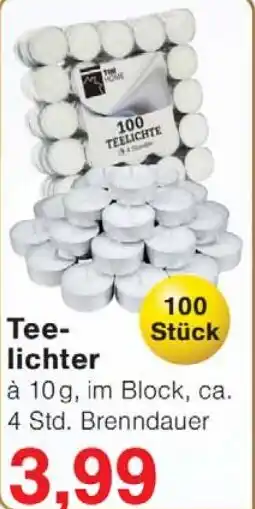 Jawoll Teelichter Angebot