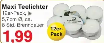 Jawoll Maxi Teelichter 12er- Pack Angebot