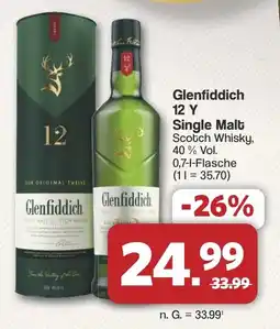 Famila Nord West Glenfiddich 12 Y Single Malt Angebot