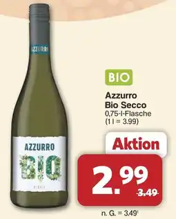 Famila Nord West BIO Azzurro Bio Secco Angebot