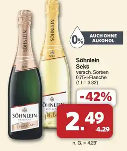 Famila Nord West Söhnlein Sekt Angebot
