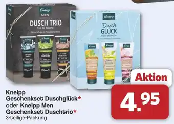 Famila Nord West Kneipp Geschenkset Duschglück oder Kneipp Men Geschenkset Duschtrio Angebot