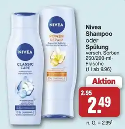 Famila Nord West Nivea Shampoo oder Spülung Angebot