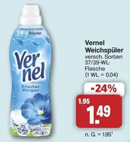 Famila Nord West Vernel Weichspüler Angebot