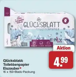 Famila Nord West Glücksblatt Toilettenpapier Eiszauber Angebot