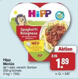 Famila Nord West Hipp Menüs Angebot