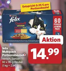 Famila Nord West felix Multipack Portionsbeutek Angebot
