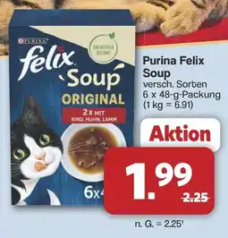Famila Nord West Purina Felix Soup Soup Angebot