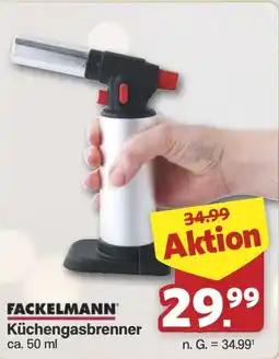 Famila Nord West FACKELMANN Küchengasbrenner Angebot