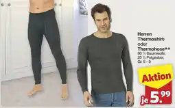 Famila Nord West Herren Thermoshirt oder Thermohose Angebot