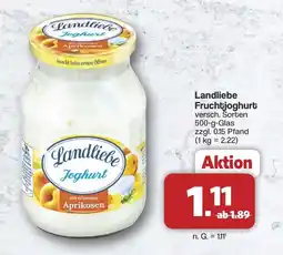 Famila Nord West Landliebe Fruchtjoghurt Angebot