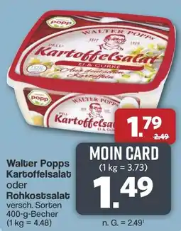 Famila Nord West Walter Popps Kartoffelsalat oder Rohkostsalat Angebot