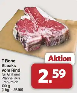 Famila Nord West T-Bone Steaks vom Rind Angebot