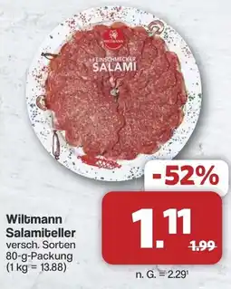 Famila Nord West Wiltmann Salamiteller Angebot