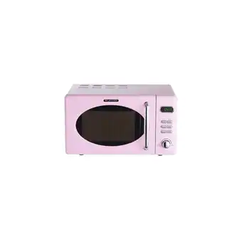Netto Marken-Discount Wolkenstein Mikrowelle WMW720 SP - pink, Retro-Design, 700Watt, 20l, nostalgie Angebot