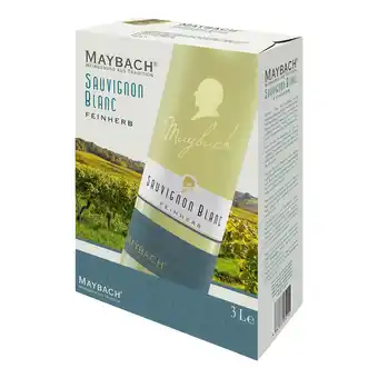 Netto Marken-Discount Maybach Sauvignon Blanc feinherb 11,0 % vol 3 Liter Bag in Box - Inhalt: 2 Flaschen Angebot