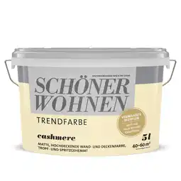 toom Baumarkt Schöner Wohnen Farbe Trendfarbe 'Cashmere' beige matt 5 l Angebot
