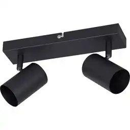 toom Baumarkt toom Wohnraumstrahler 'Elsa' 2-flammig schwarz Angebot