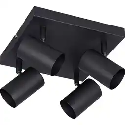 toom Baumarkt toom Wohnraumstrahler 'Elsa' 4-flammig schwarz Angebot