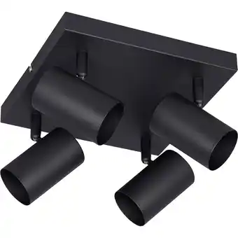 toom Baumarkt toom Wohnraumstrahler 'Elsa' 4-flammig schwarz Angebot