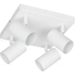 toom Baumarkt toom Wohnraumstrahler 'Elsa' 4-flammig weiß Angebot