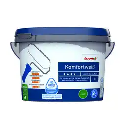 toom Baumarkt toom Komfortweiß matt 1 l Angebot