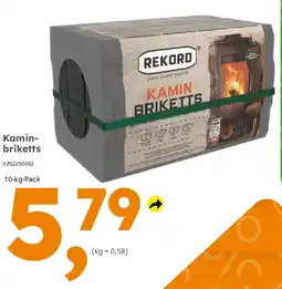 Globus Baumarkt REKORD Kamin- briketts Angebot