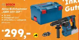 Globus Baumarkt BOSCH Akku-Bohrhammer GBH 18V-26F'' Angebot