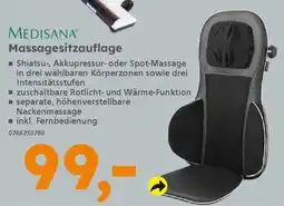 Globus Baumarkt MEDISANA Massagesitzauflage Angebot