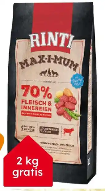 Globus Baumarkt Rinti Max-I-Mum Hundetrockenfutter Angebot