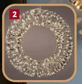 Globus Baumarkt Micro LED Kranz Angebot