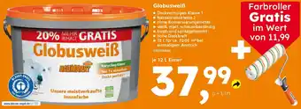Globus Baumarkt Globusweiß Angebot