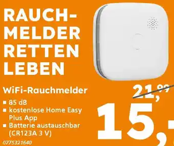 Globus Baumarkt WiFi-Rauchmelder Angebot