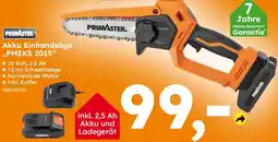 Globus Baumarkt PRIMASTER Akku Einhandsäge ,,PMEKS 2015" Angebot