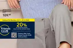 Peek & Cloppenburg Hamburg MACv Jersey-Hose Baggy Smart Angebot