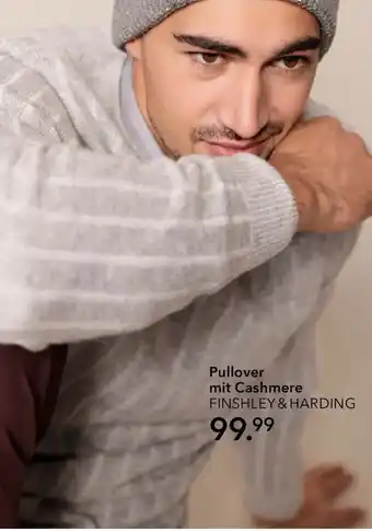 Peek & Cloppenburg Hamburg FINSHLEY & HARDING Pullover mit Cashmere Angebot