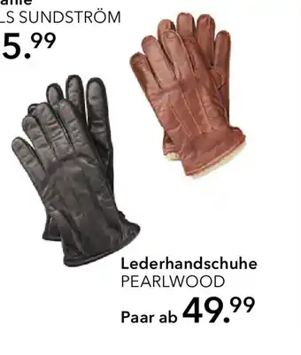Peek & Cloppenburg Hamburg PEARLWOOD Lederhandschuhe Angebot
