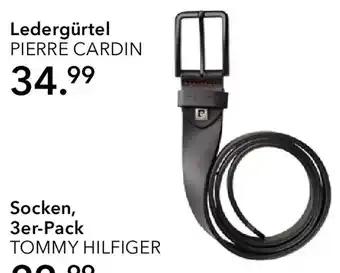 Peek & Cloppenburg Hamburg PIERRE CARDIN Ledergürtel Angebot