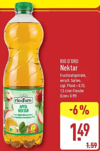 Aldi Nord RIO D'ORO Nektar Angebot