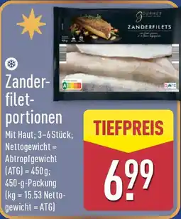 Aldi Nord Zanderfiletportionen Angebot