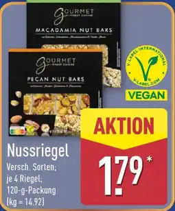 Aldi Nord Nussriegel Angebot