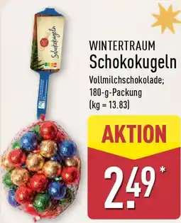 Aldi Nord WINTERTRAUM Schokokugeln Angebot